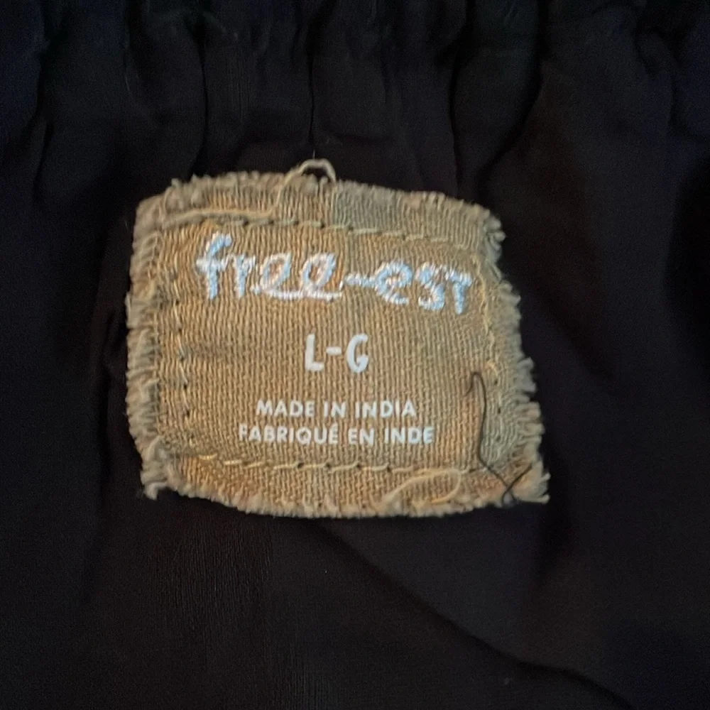 Free People Taking Sides Maxi in Black